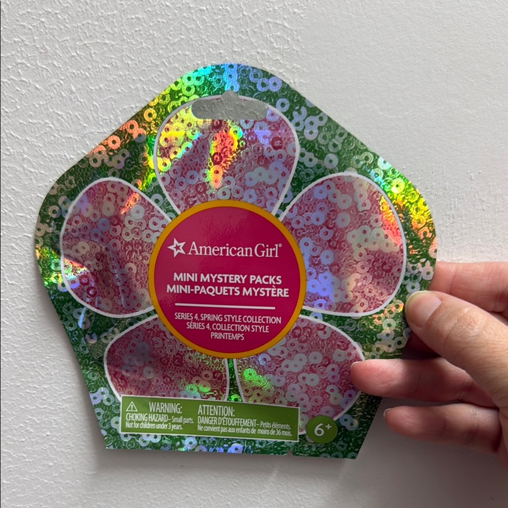 American Girl Sparkling Green and Pink Mini Mystery Pack